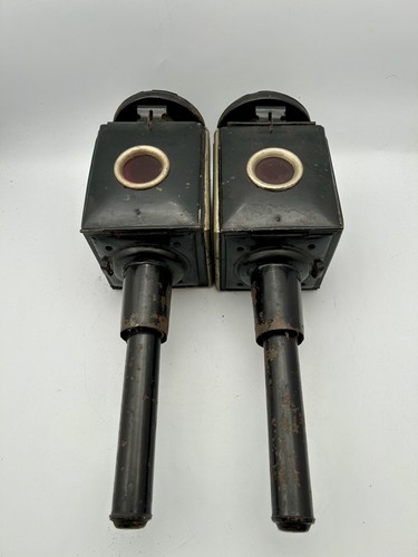 Two stunning antique black - antique,
