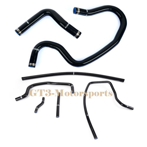 Silicone radiator heater hose