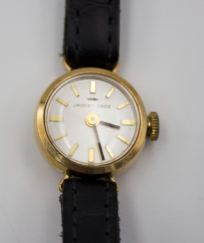 Jaquet droz 9ct gold - droz, ladies