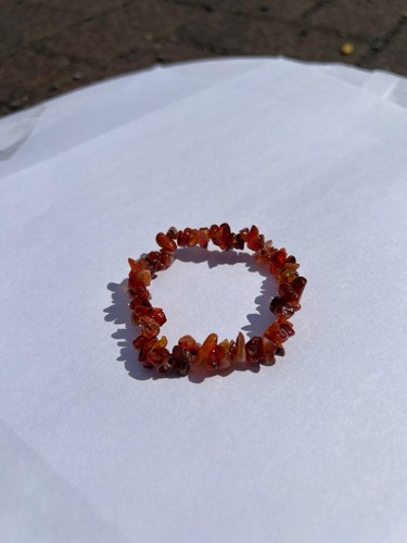 Crystal gemstone bracelet bead - crystal,