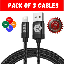 Genuine Heavy Duty Braided  Fast Charger Cable Lead For iPhone 14 13 12 11 X 7 8