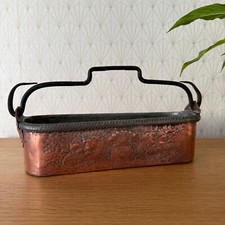 French Copper Fish Kettle