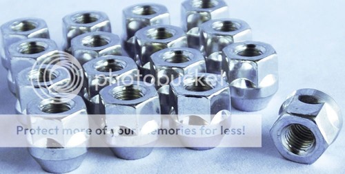 Alloy wheel nuts - 16, lugs