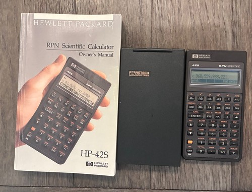 Hewlett packard 42s rpn - hewlett, hp