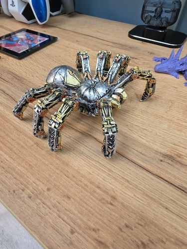 Kft steampunk spider - steampunk, silver