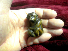 2b.  Hand Carved wood netsuke