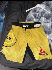 UFC Reebok Shorts Medium M Yellow