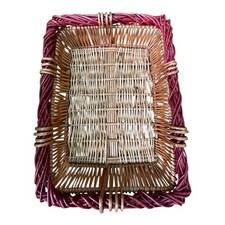 Vintage Wicker Storage Basket