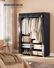 Portable Clothes Wardrobe, Closet, 45 x 127 x 176 cm,