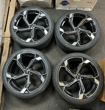 19" E TRON STYLE ALLOY WHEELS AND UNIROYAL TYRES TO FIT AUDI A4 TT A6