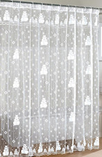 Christmas Snowman Lace Shower
