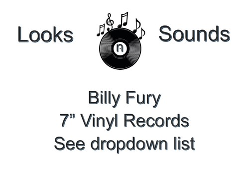 Billy fury vinyls - fury, 7"