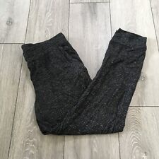 Champion Black Tracksuit Bottoms Medium Womens Track Pants Taper Joggers