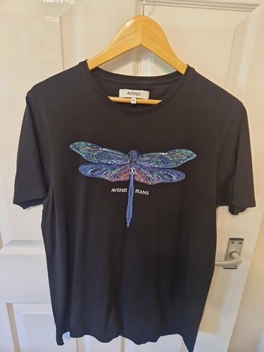 Avenzi jeans shirt black - avenzi, t-shirt