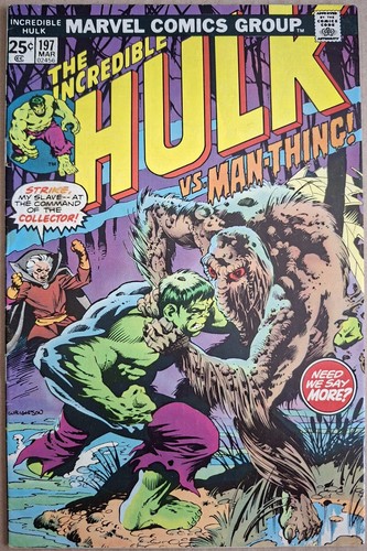 Incredible hulk 197 vg - hulk, vg/fn