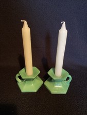 Art Deco Green Hexagonal