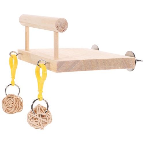 Natural wood bird - wood,
