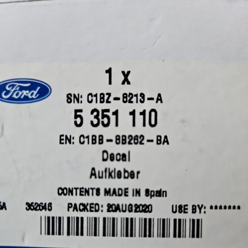 Genuine ford front bumper - genuine,