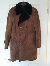 Mens. Sheepskin Coat Vintage
