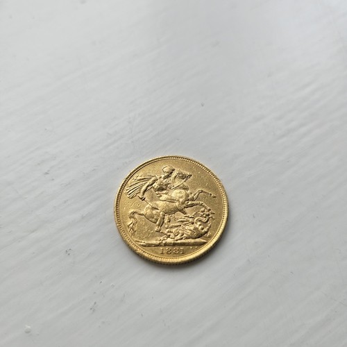 22ct gold sovereign - 22ct, coin