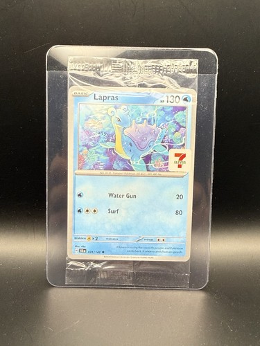 Sealed lapras 031 - sealed, 7/11