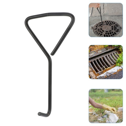 Manhole cover hook waste - manhole,