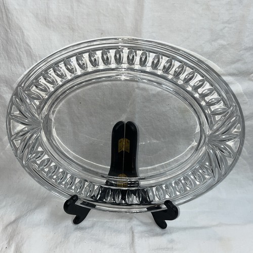 Waterford crystal oval - waterford, plate-