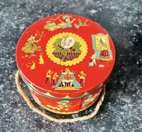 Vintage nursery rhyme - nursery, drum