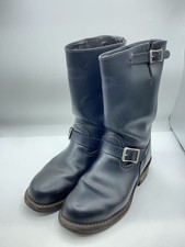 WESCO Boots BKST7700430 Engineer Boots Vibram Sole Leather Black Size 9.5