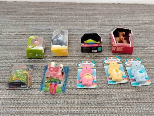 Various miniatures toys care - miniatures, toys,care