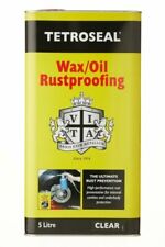 Wax Oil Rustproofing Clear Corrosion Inhibitors 5L Litre Rust Proofing