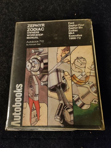 Autobooks 710 ford zephyr four - 710,