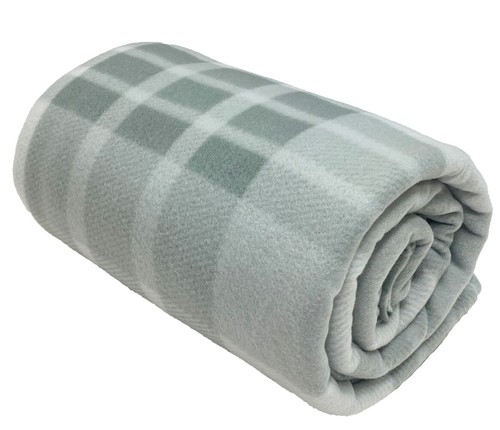 Tartan fleece throw - fleece, soft