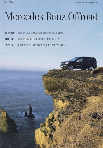 Mercedes offroad magazine with - offroad,