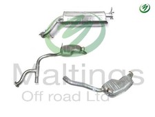 p38 exhaust system p38 2.5