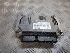 2011 CITROEN C1 1.0i VTR 5DR ENGINE CONTROL UNIT ECU 89661-0H170 #2728.11