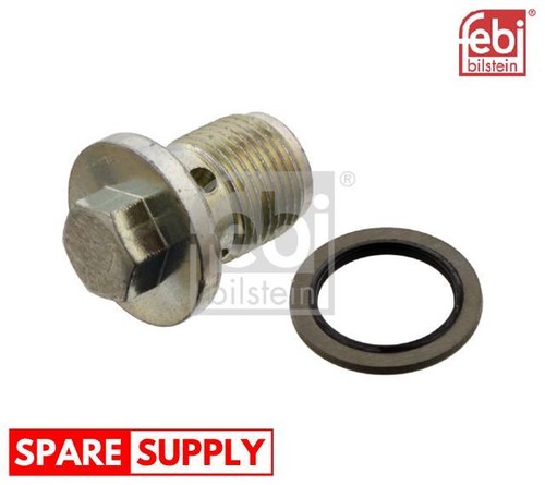 Sealing plug oil sump - sealing,