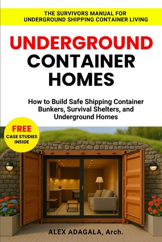 Underground container homes - underground,