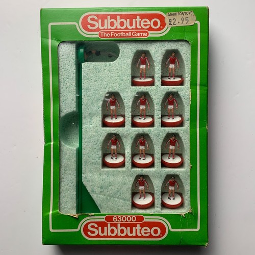 Subbuteo team arsenal - team,