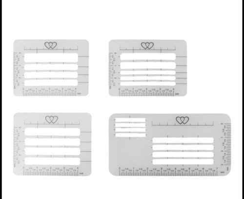 5pc straight line - 5pc, stencil