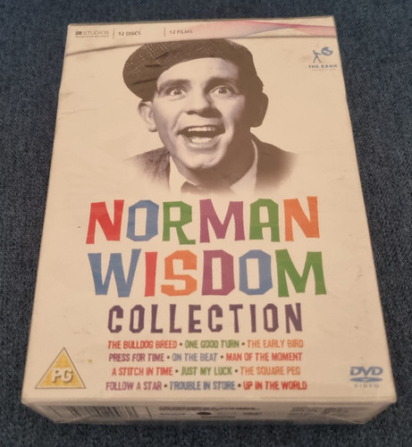 Dvd boxset norman wisdom - boxset,