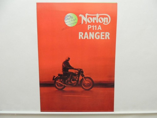 Norton p11a ranger motorcycle - norton,
