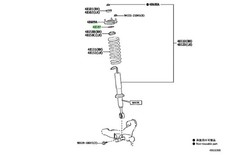 Genuine Lexus Shock Absorber