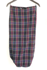Zara Hobble Midi Tartan check Skirt Medium BNWoT