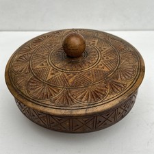 Vintage Round Wooden Hand