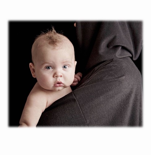 Lastolite baby posing - posing, coat