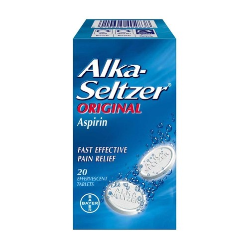 Alka seltzer original aspirin - alka,