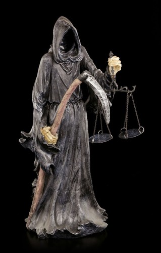 Reaper figure with - figure, and
