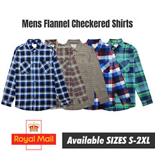 Mens Checkered Flannel