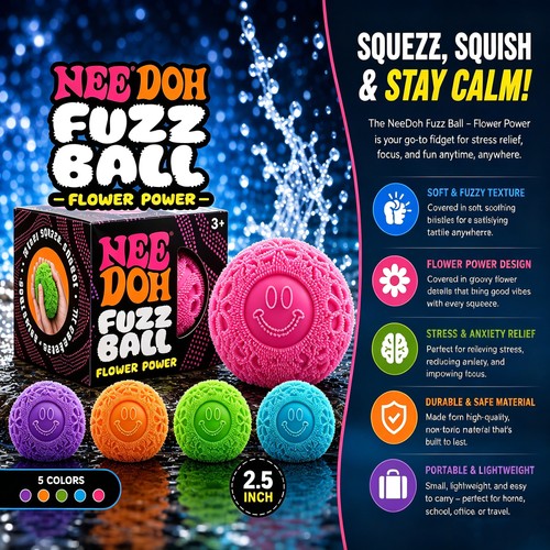 Schylling needoh fuzz ball - schylling,